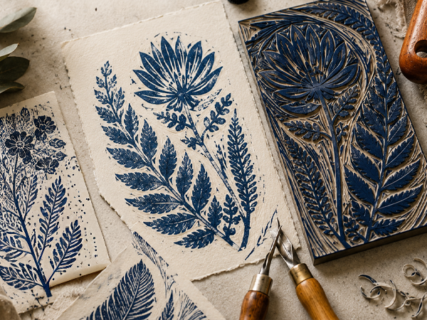 Introduction to Lino Cutting and Printing at Barton Grange