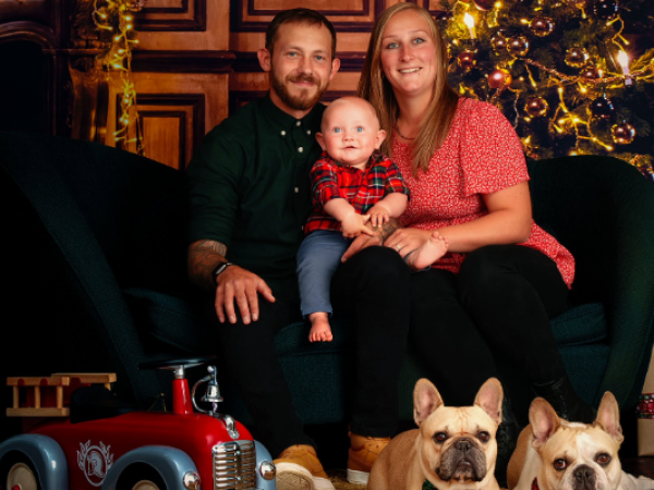 Family Christmas Portraits