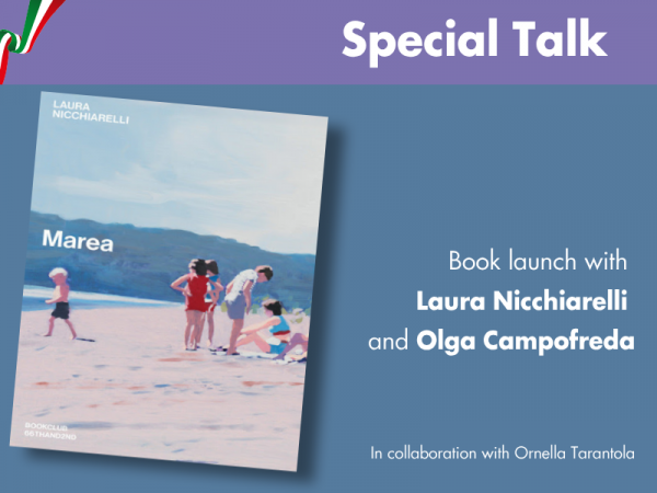 Book Launch - Marea: Laura Nicchiarelli in conversation with Olga Campofreda