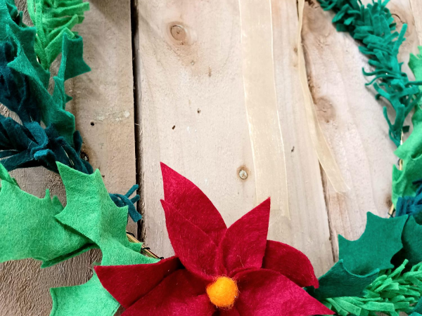Felt Wreath Making at Yarnton 4th December