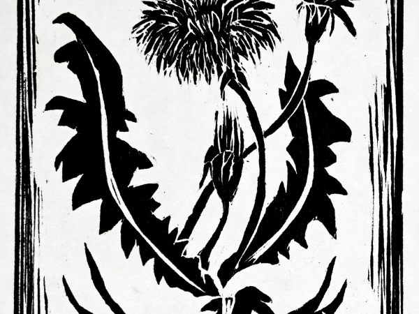 HCF Woodcut Print