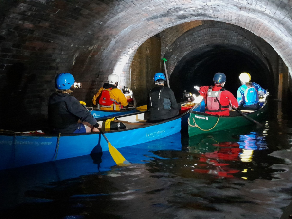 Standedge tunnel canoe trips