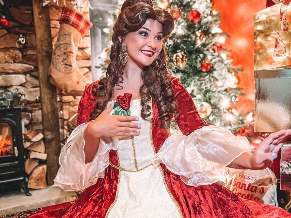 Christmas Pottery Painting with Festive Beauty Princess at Woburn Sands