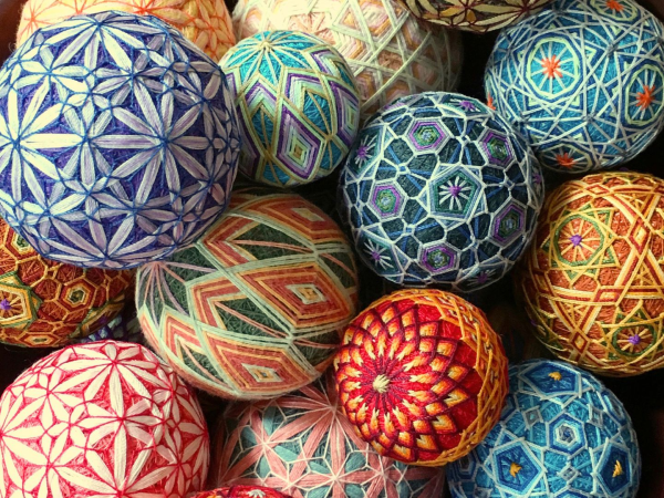 Japanese Embroidery: Introduction to Temari