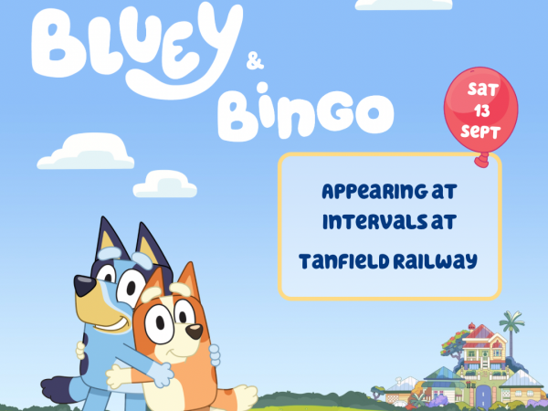 Bluey & Bingo Visits! Train Tickets (North East)