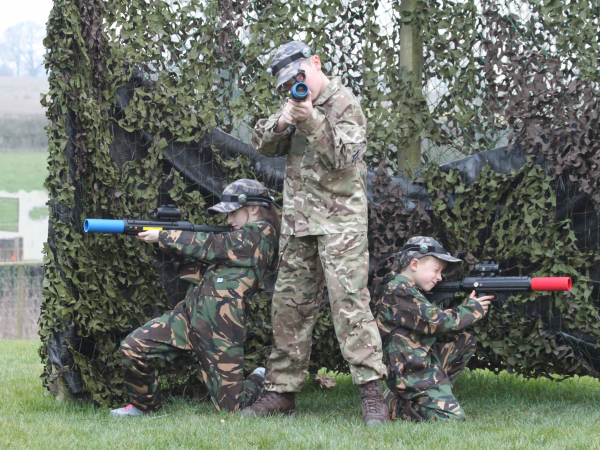 Laser Combat Group Games (With Players 14 and under)