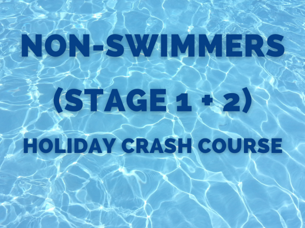 Stage 1+2 (Non Swim) School Holiday Group Swim Lessons