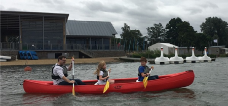 Open canoe 3 Seater