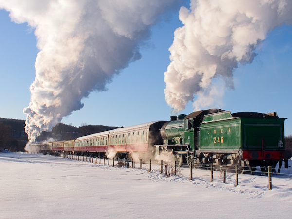 Santa Steam Trains: Private Compartments