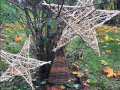Christmas willow decorations