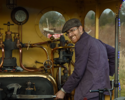 Full-Day Steam Loco Driving & Firing Experience Gift Voucher Image