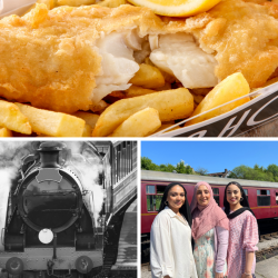 Three Person Fish & Chip Train (Dorset) Voucher