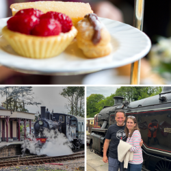 Two Person 1st Class Steam Train Travel with Afternoon Tea (Kent) Voucher