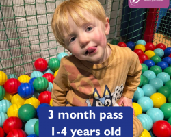 3 month soft play pass (1-4yrs)