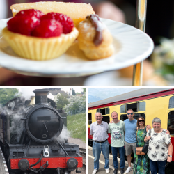 Five Person 1st Class Steam Train Travel with Afternoon Tea (Kent) Voucher