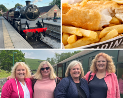 Four Person Fish & Chip Train (Derbyshire) Voucher