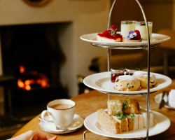 Fireside Afternoon Tea and Waterfall Walk for Two
