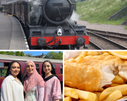 Three Person Steam Train Fish & Chips (Leicestershire) Voucher