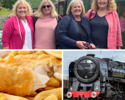 Four Person Steam Train Travel with Fish & Chips (Leicestershire) Voucher