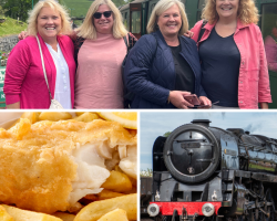 Four Person Steam Train Fish & Chips (Leicestershire) Voucher