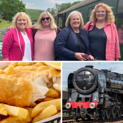 Four Person Steam Train Travel with Fish & Chips (Leicestershire) Voucher