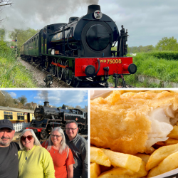 Four Person Fish & Chip Train (Dorset) Voucher