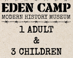 Gift Voucher: Family - 1 Adults & 3 Children