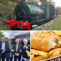 Four Person Steam Train Travel with Fish & Chips (North East England) Voucher