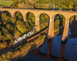 Four Person Scenic Vintage Train Travel to the Seaside with Fish & Chips (Yorkshire) Voucher