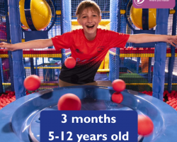 3 month soft play pass (5-12yrs)