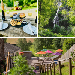Canonteign Falls Entry and Prosecco Afternoon Tea for Two
