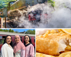 Three Person Steam Train Travel with Fish & Chips (Carmarthenshire) Voucher