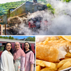 Three Person Steam Train Travel with Fish & Chips (Carmarthenshire) Voucher