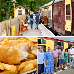 Six Person Steam Train Travel with Fish & Chips (Carmarthenshire) Voucher