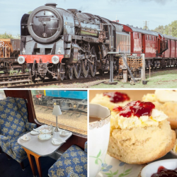 Two Person 1st Class Steam Train Travel with Cream Tea (Leicestershire) Voucher