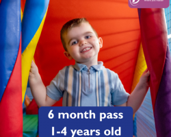 6 month soft play pass (1-4yrs)