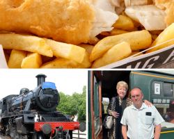 Two Person Steam Train Fish & Chips (Leicestershire) Voucher