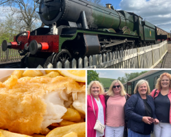 Four Person Steam Train Travel with Fish & Chips (Sussex) Voucher