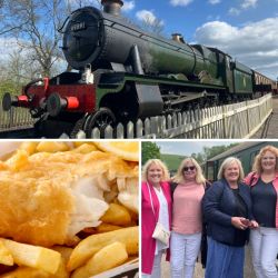 Four Person Steam Train Travel with Fish & Chips (Sussex) Voucher