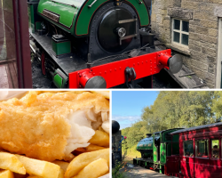 Six Person Steam Train Travel with Fish & Chips (North East England) Voucher