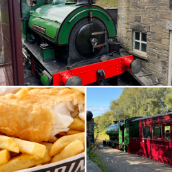 Six Person Steam Train Travel with Fish & Chips (North East England) Voucher