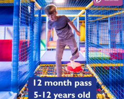 12 month soft play pass (5-12yrs)