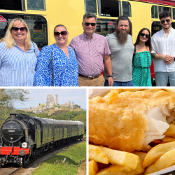 Six Person Fish & Chip Train (Dorset) Voucher