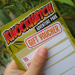 Knockhatch Open Monetary Gift Vouchers