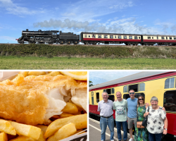 Five Person Fish & Chip Train (Dorset) Voucher