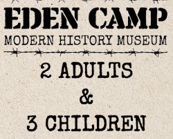 Gift Voucher: Family - 2 Adults & 3 Children