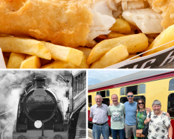 Five Person Steam Train Travel with Fish & Chips (Kent) Voucher