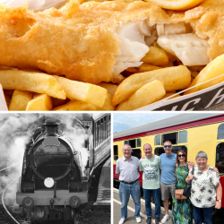 Five Person Steam Train Travel with Fish & Chips (Kent) Voucher