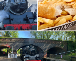 Family of Four Fish & Chip Train (Derbyshire) Voucher