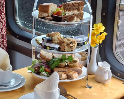 Welsh Afternoon Tea Train for Two (Gift Voucher)